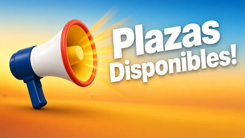 Plazas limitadas disponibles para este curso escolar!